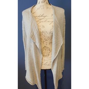 Express Silver Sequin Cardigan